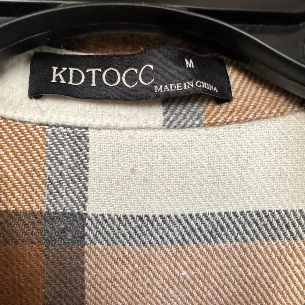 PLAID SWEATER DRESS - Picture 4 of 5